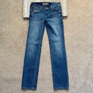 Hollister Juniors 1S / 1 Short Denim Jeans Actual W 25.5 x I 29 1/4 Short Inseam